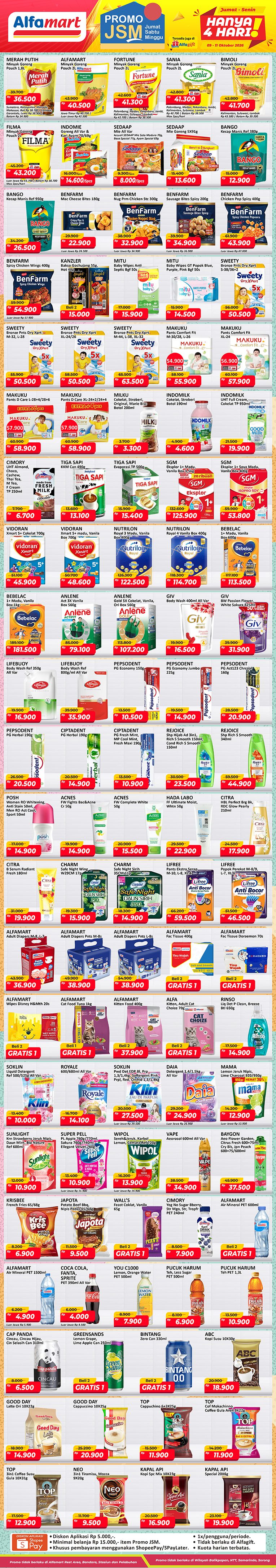 Katalog promo Promo Alfamart JSM Alfamart