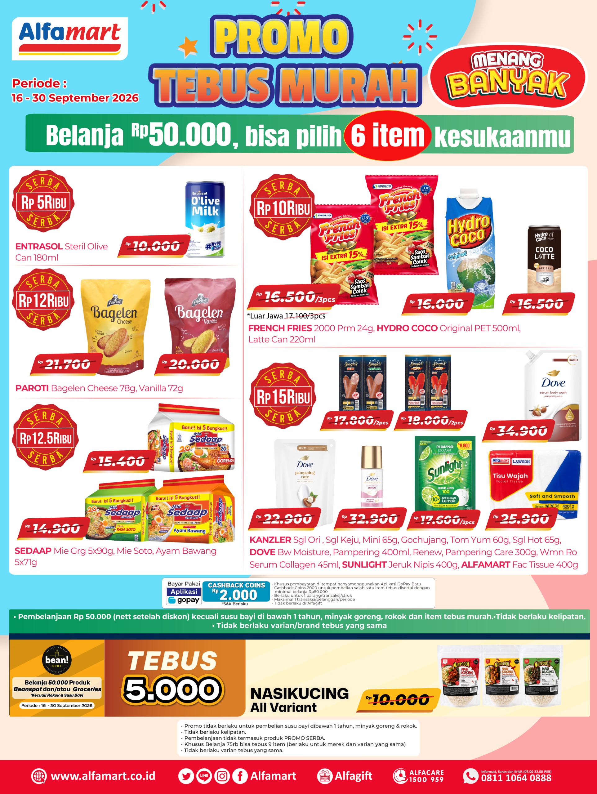 Katalog promo Promo Alfamart Tebus Murah Alfamart
