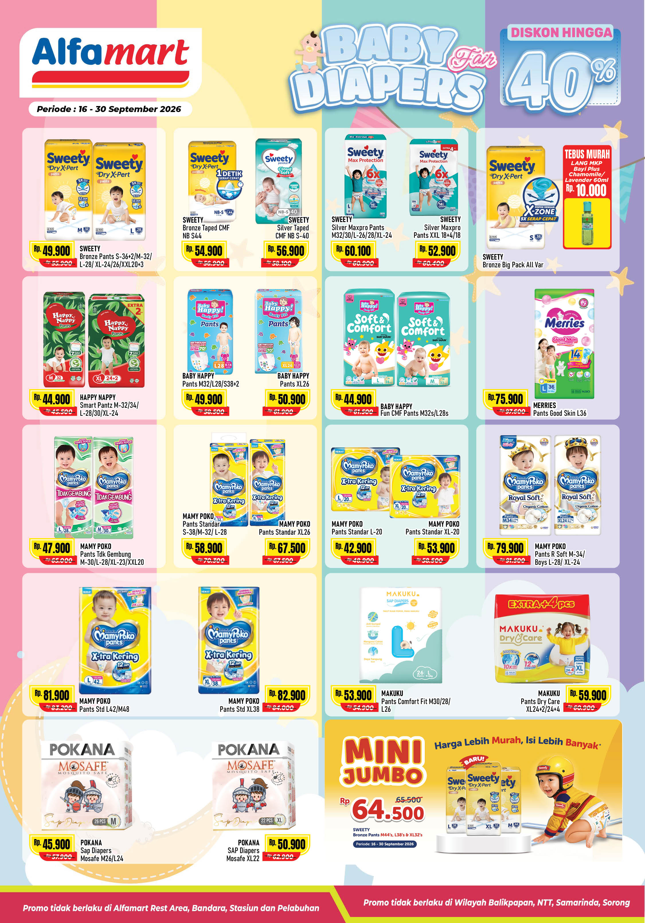 Katalog promo Promo Alfamart Baby Diapers Fair Alfamart