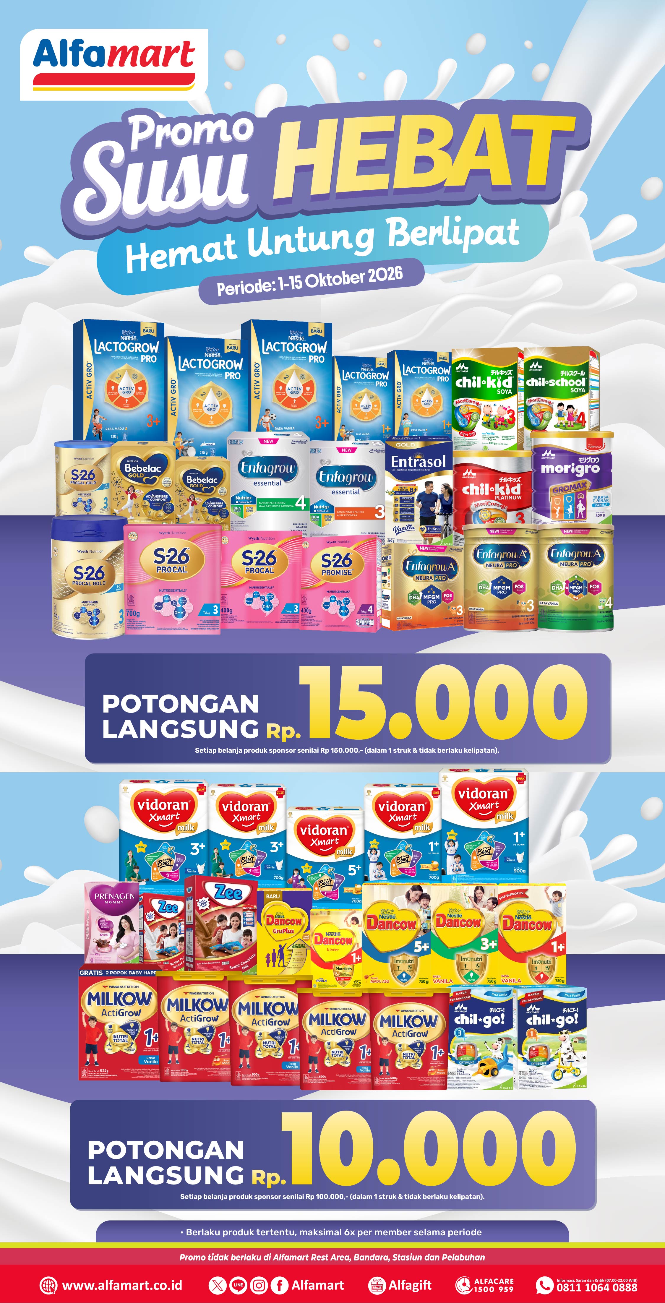 Katalog promo Promo Alfamart Susu Hebat Alfamart