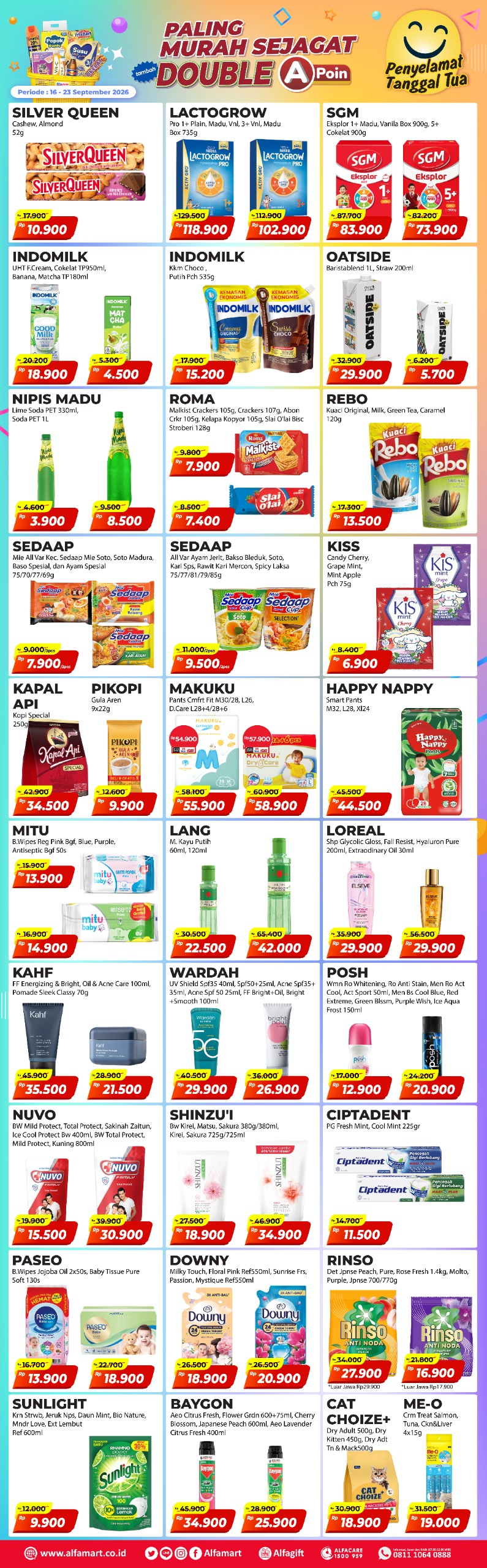 Katalog promo Promo Alfamart Paling Murah Sejagat Alfamart