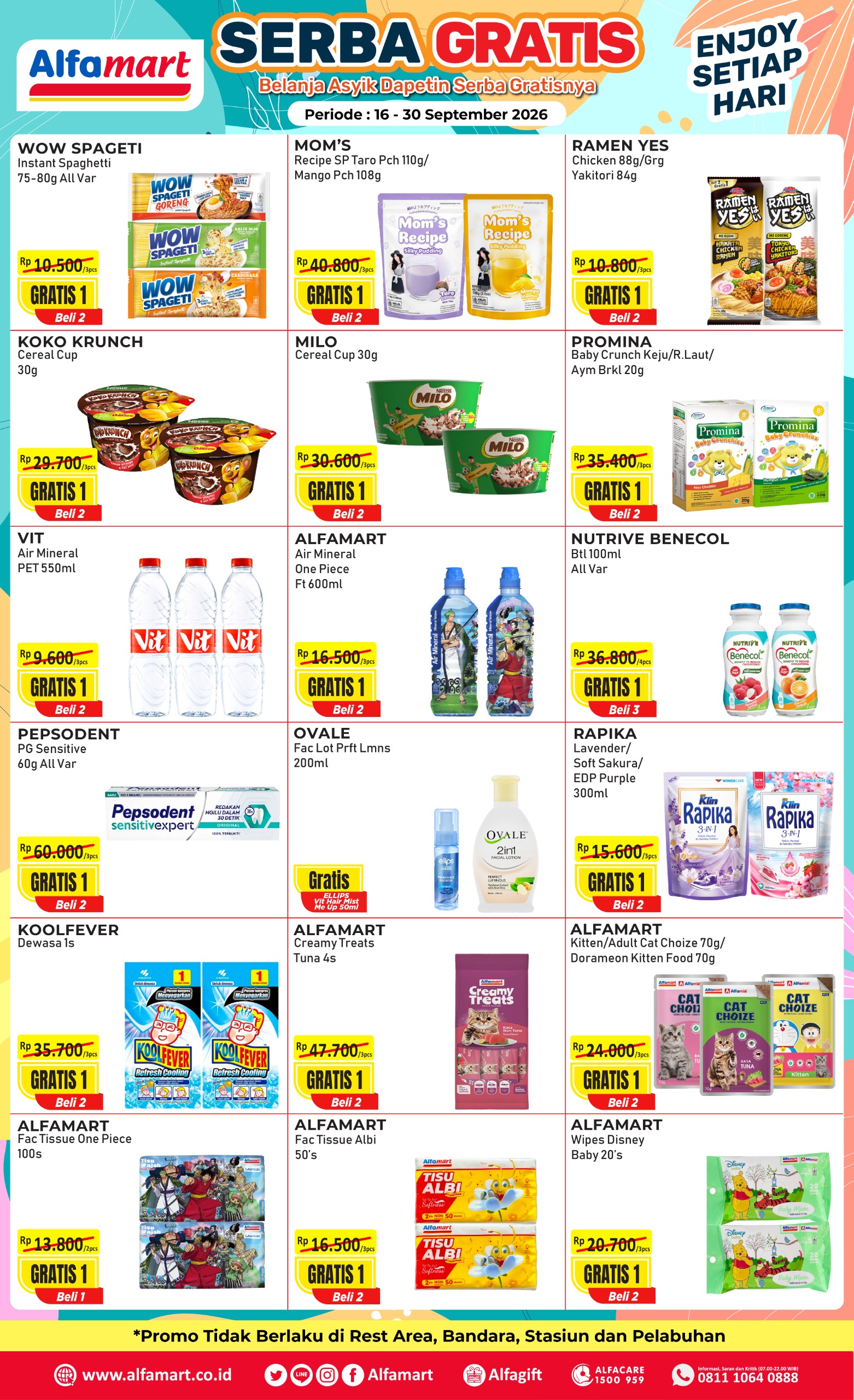 Katalog promo Promo Alfamart Serba Gratis Alfamart