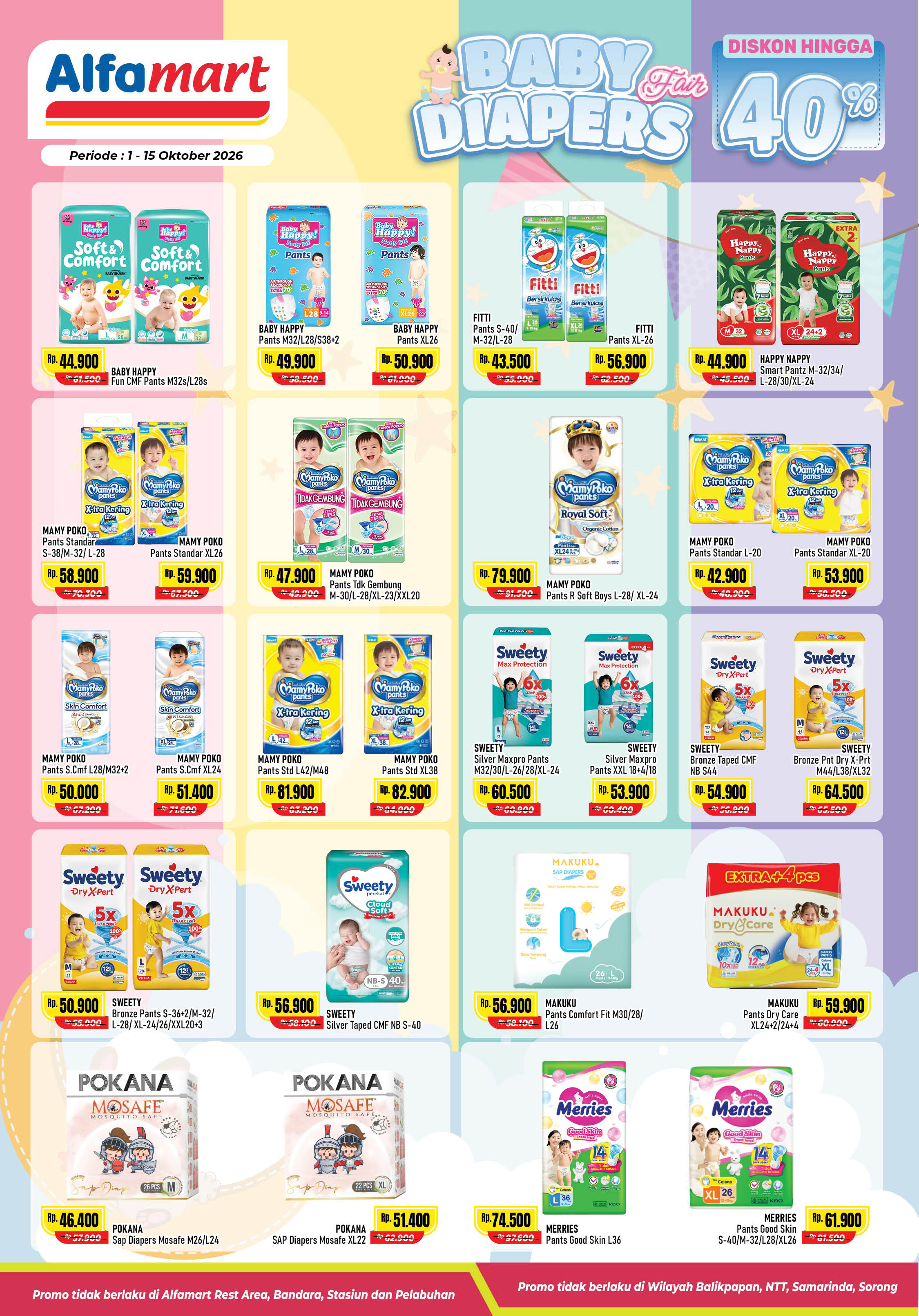 Katalog promo Promo Alfamart Baby Diapers Alfamart