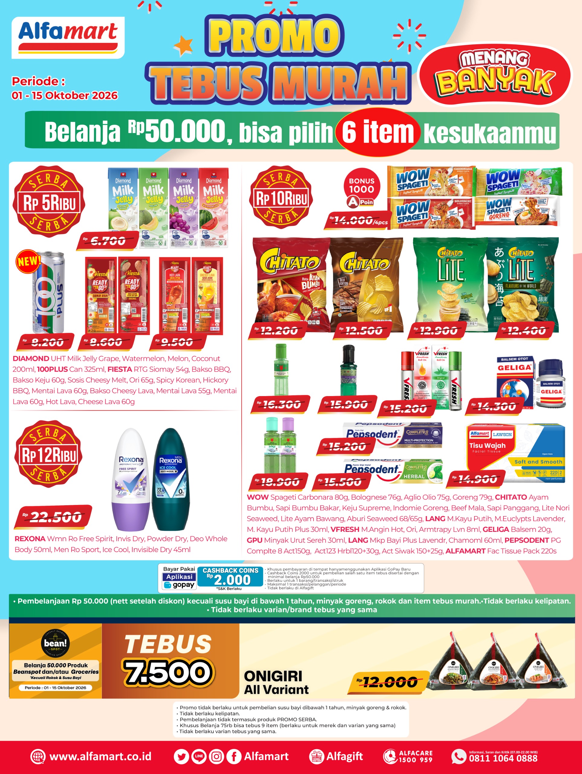 Katalog promo Promo Alfamart Promo Tebus Murah Alfamart