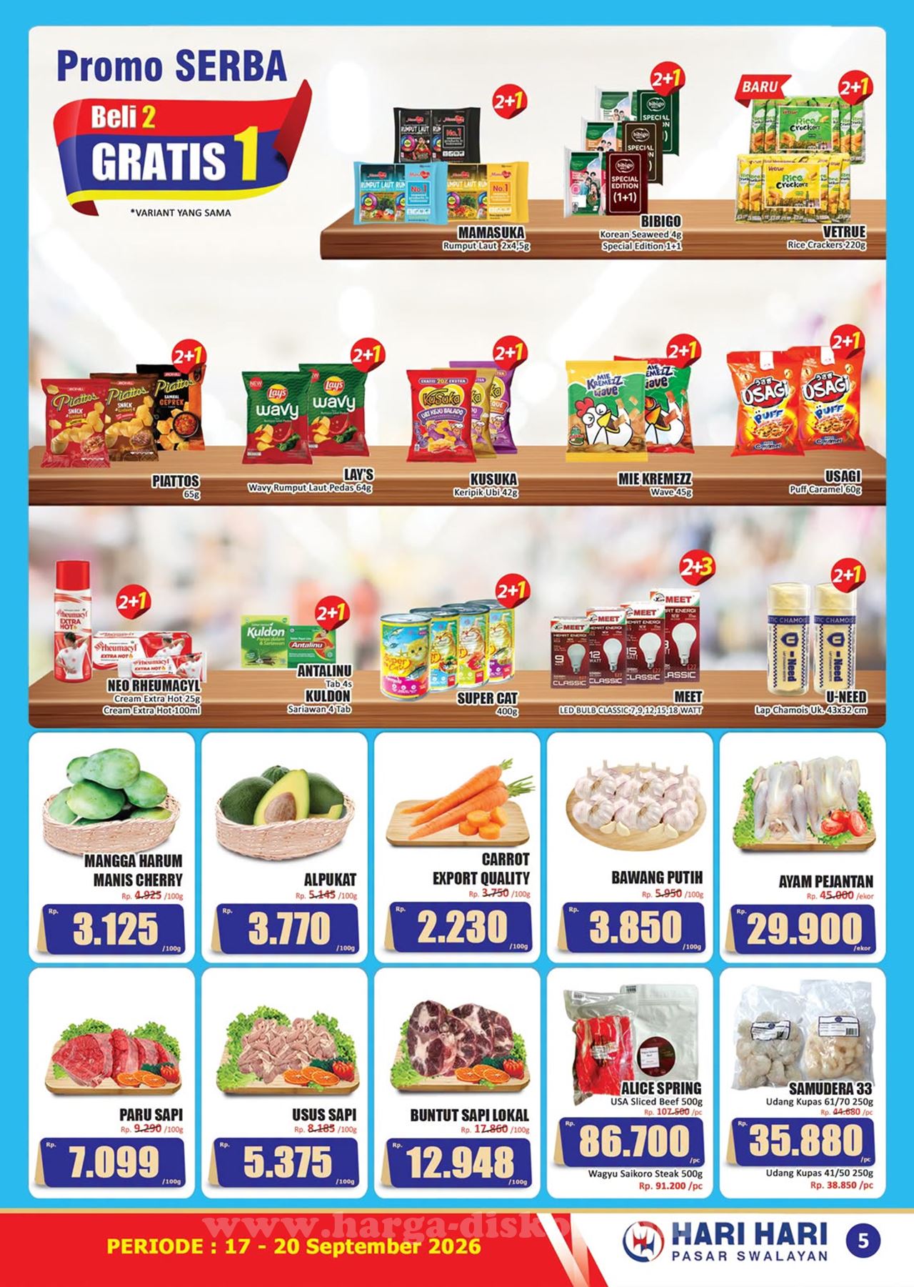 Katalog promo Katalog Promo Hari Hari Swalayan JSM Hari Hari Swalayan halaman 5